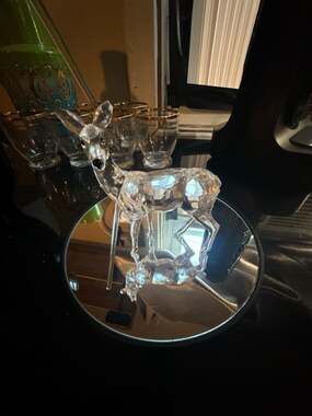 Swarovski Crystal Doe Mother Deer Figurine 247963